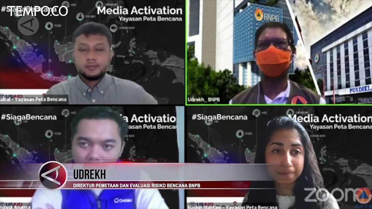 BNPB Sebut Peta Bencana Diperlukan untuk Cegah Risiko Bencana Alam