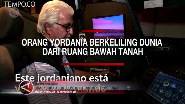 Kakek 73 Tahun dari Yordania Berkeliling Dunia dari Ruang Bawah Tanah