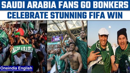 FIFA World Cup 2022: Fans celebrate Saudi's massive win against Argentina | Oneindia News
