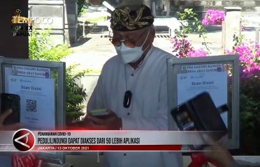 PeduliLindungi dapat Diakses dari 50 Lebih Aplikasi