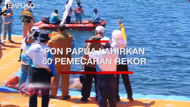 KONI Sebut PON XX Papua Lahirkan 60 Pemecahan Rekor