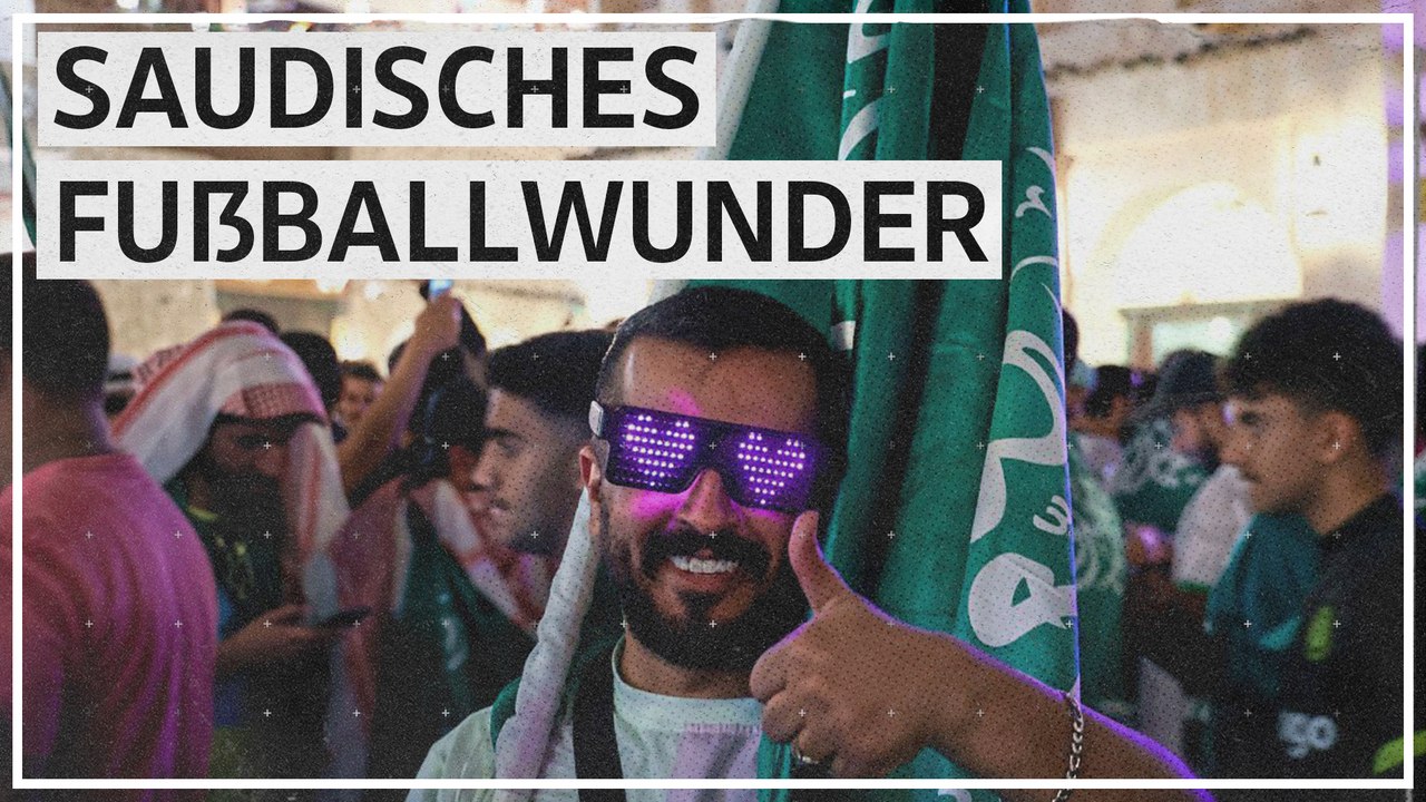 'Historischer Moment': Saudische Fans feiern Sieg gegen Argentinien bei Fußball-WM in Katar