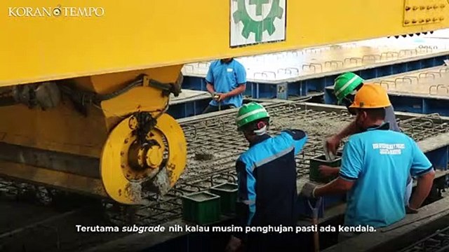 Jalan Cepat Merangkai Kereta Cepat | Berita Utama Koran Tempo