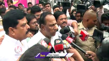 Police Took Away Malla Reddy While Speaking To Media | V6 News