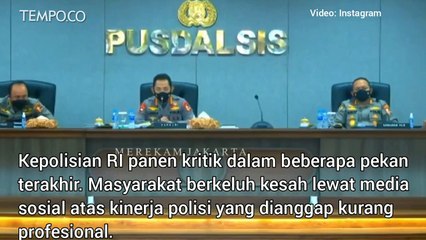 Kapolri Listyo Sigit Minta Anggota Kepolisian Tak Antikritik