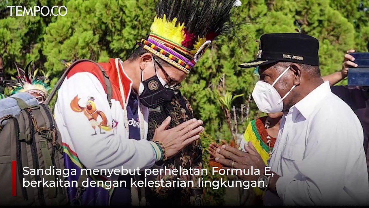 Soal Pagelaran Formula E di Jakarta, Ini Kata Sandiaga Uno