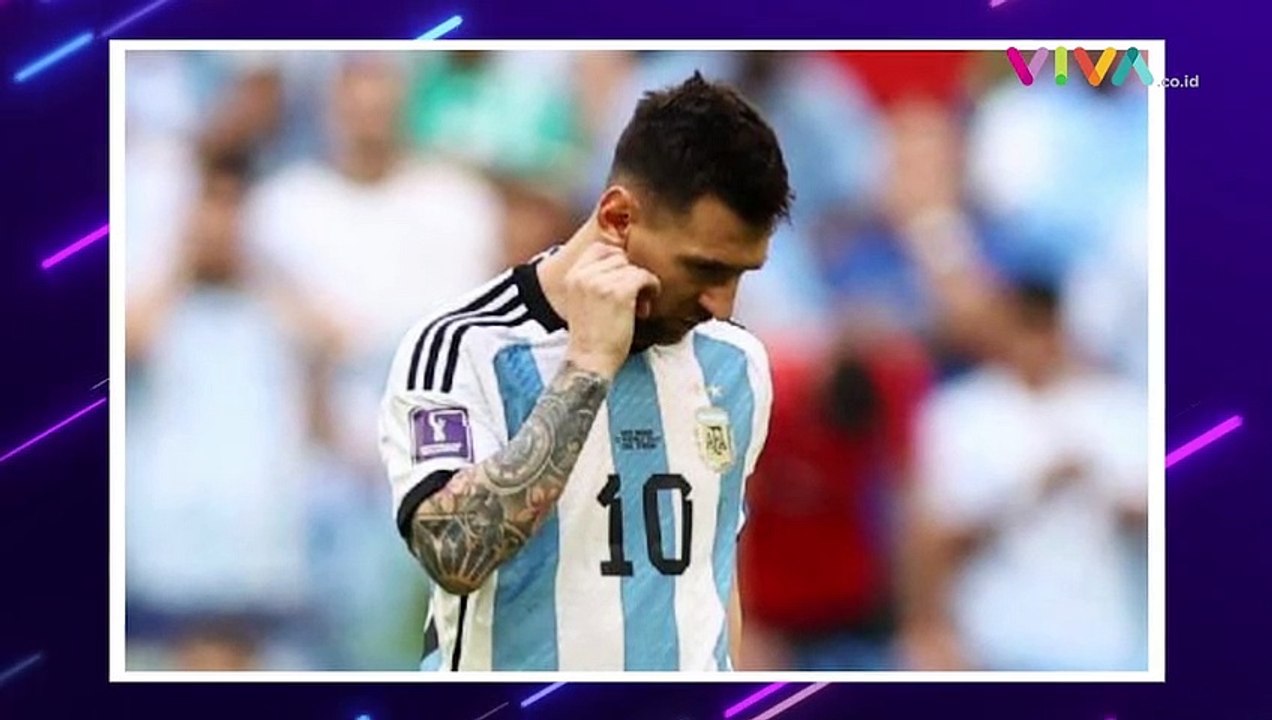 Intimidasi Bek Arab Saudi Bikin Nyali Messi Ciut