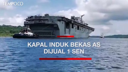Angkatan Laut AS Jual Dua Kapal Induk Bekas Seharga 1 Sen Per Kapal