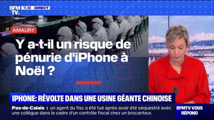Y a-t-il un risque de pénurie d'iPhone à Noël ? BFMTV répond à vos questions