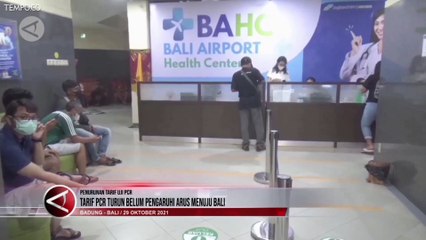 Tarif PCR Turun Belum Pengaruhi Wisatawan Masuk Bali
