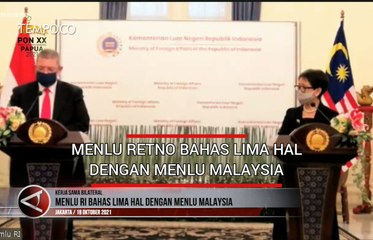 Tải video: Menlu Retno Marsudi Bahas Lima Hal dengan Menlu Malaydia