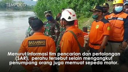 12 Orang Selamat dalam Kecelakaan Perahu di Bojonegoro