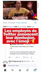 Les employés de Twitter démissionnent 