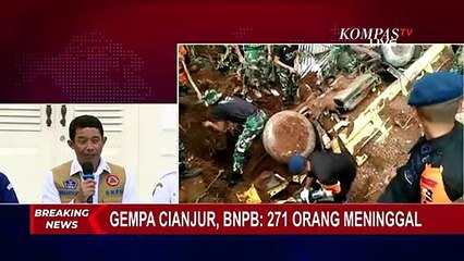 Скачать видео: Korban Gempa Cianjur Bertambah! Hari ini Total 271 Orang Meninggal, 40 Dalam Pencarian