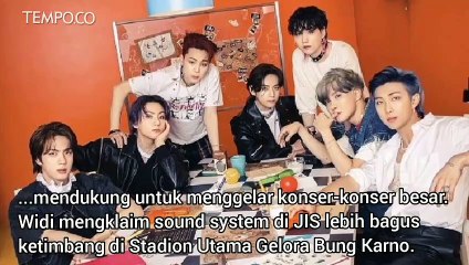 Jakpro Sebut Grup BTS Bakal Konser di Jakarta International Stadium pada 2022