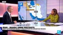Iran intensifies deadly crackdown in Kurdish regions