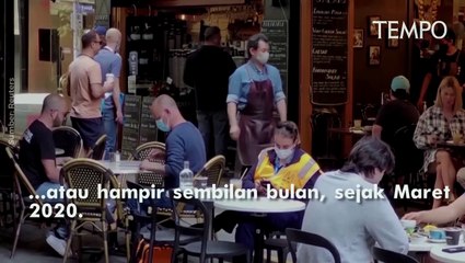 Perayaan Berakhirnya Lockdown di Melbourne Australia