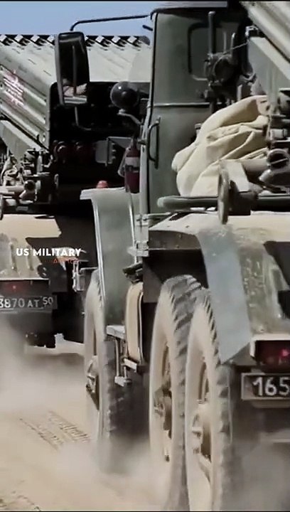 yt5s.io-The BM-21 Grad Multiple Rocket Launcher in Action