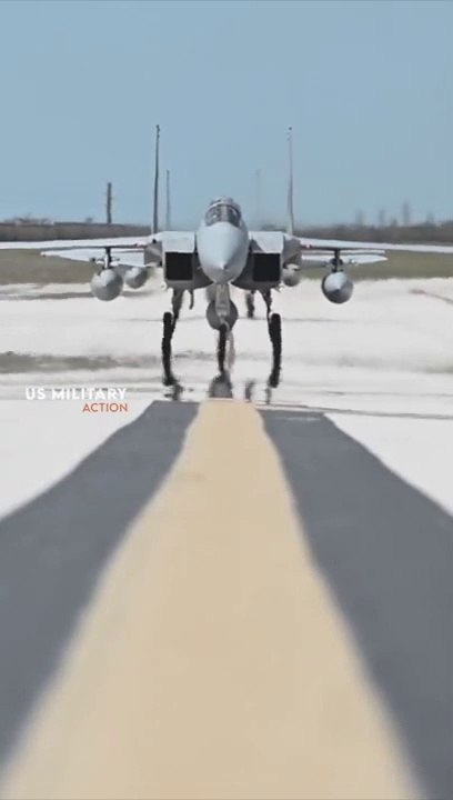 This is an American F-15 Fighter Jet