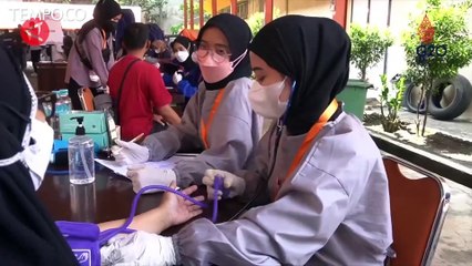 Jadi Syarat Mudik Lebaran, Ratusan Warga Antre Vaksin Booster