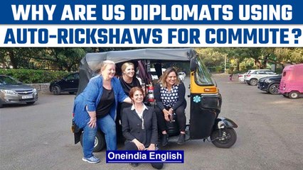 US Diplomats in New Delhi opt for custom made auto-rickshaws for travel | Oneindia News *News