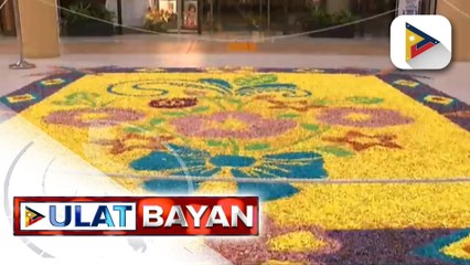 ‘Flower carpet’, dinarayo sa Marikina Riverbanks