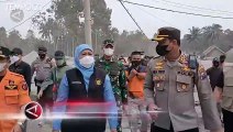14 Jiwa Jadi Korban Erupsi Semeru, Gubernur Jatim Tinjau Desa Terdampak