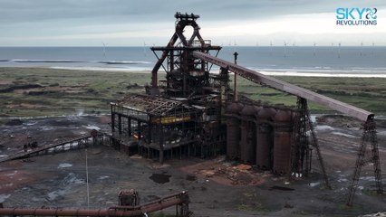 Watch the moment Redcar Blast Furnace was demolished with explosives