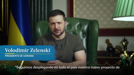 Zelenski: "Se ha encargado a las autoridades locales que informen a la población sobre los centros de invencibilidad"