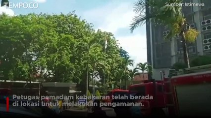 Gedung Cyber 1 Kebakaran, 1 Meninggal 2 Dalam Perawatan