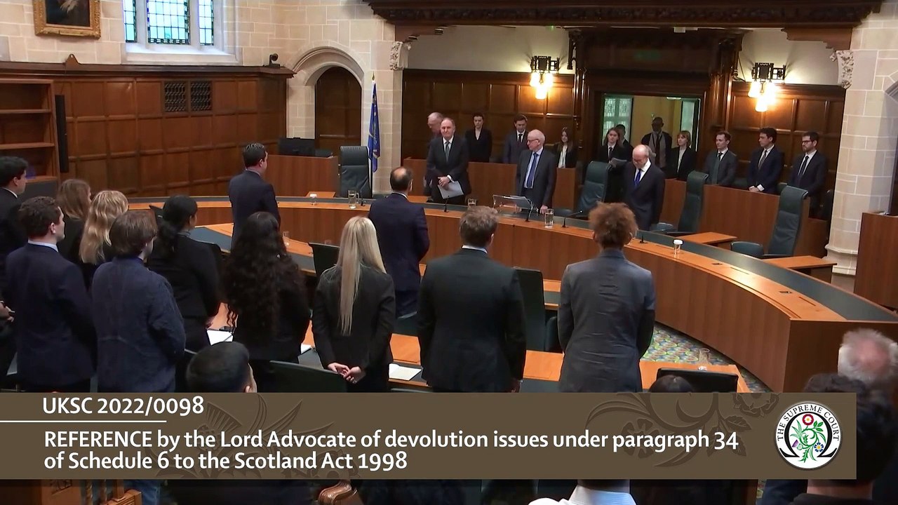 Watch as Supreme Court rules Scottish Government cannot hold an independence referendum
