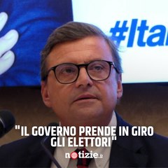 Calenda: "La manovra finanziaria del governo Meloni è una presa in giro"