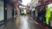 İzmir'de sağanak: Tarihi Kemeraltı Çarşısı'nı yine su bastı