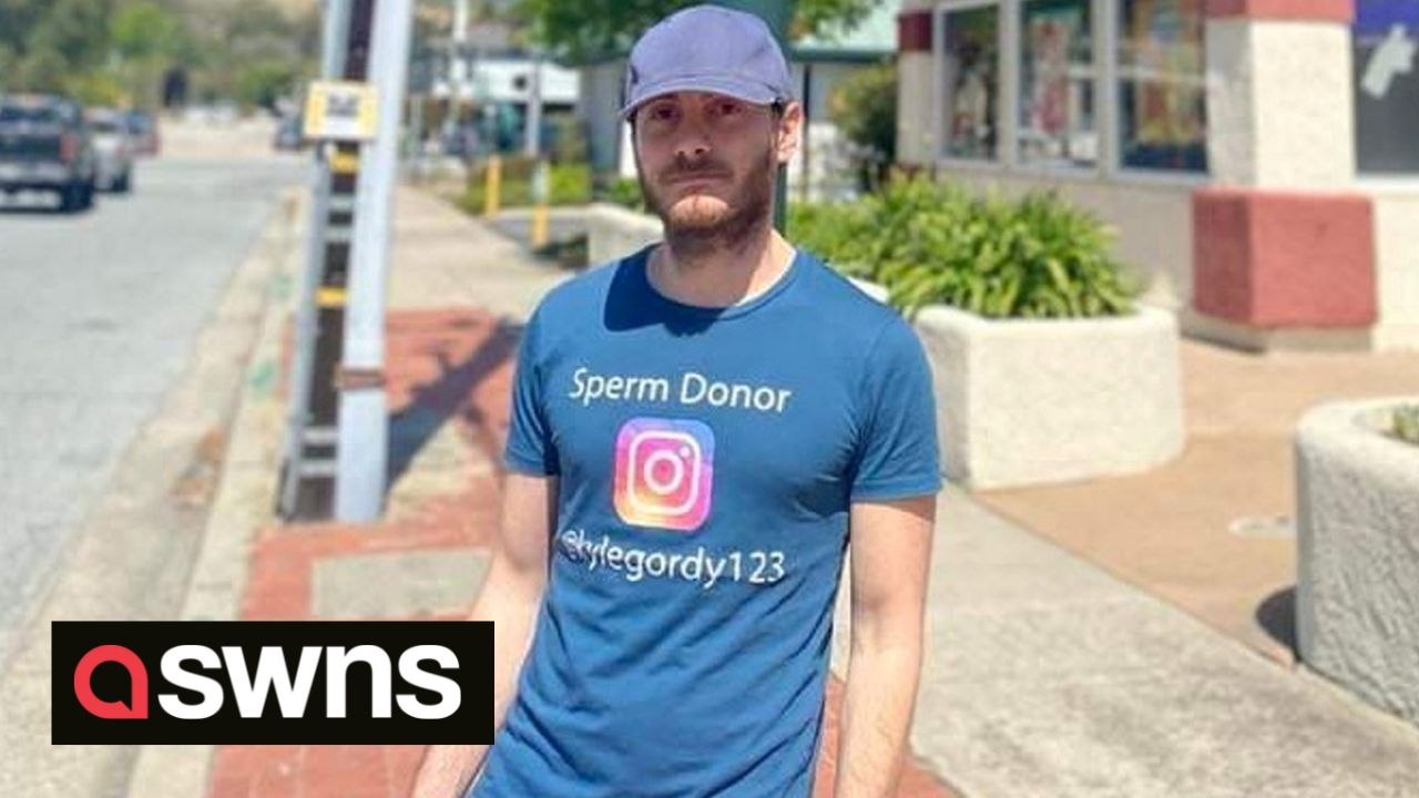 Serial American sperm donor who has fathered 48...