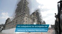 La restauración de la Catedral Metropolitana, a marchas forzadas