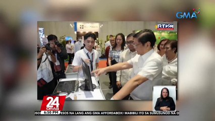 Pananatili sa bansa ng pinoy scientists,panawagan ng pangulo nang dumalo sa exhibit ng mga imbensyon | 24 Oras