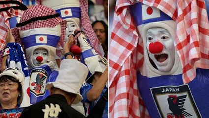 Dünya Kupası'nda maçın önüne geçen olay! Japonları görenler tribünden gözünü alamadı