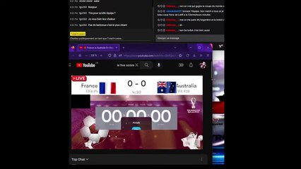 FIFA World Cup 2022 - Coupe du monde 2022 -  France / Australie - Streaming Français - LIVE 