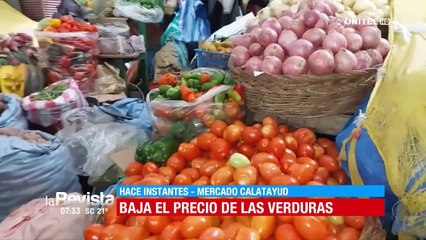 Baja el precio de las verduras en los mercados de Cochabamba y se normaliza la venta