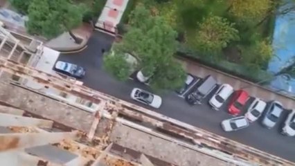 La policía local de Alcorcón dispara al coche de dos ladrones