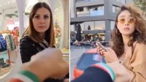 İranlı kadın, İzmir'deki Türk kadınlarına tek tek not uzattı! Gören herkes aynı tepkiyi verdi