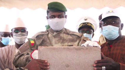 Assimi Goïta va lancer une nouvelle usine de ciment au #Mali