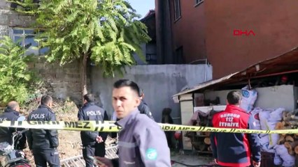 Fırın deposunda yangın! Cadde trafiğe kapatıldı