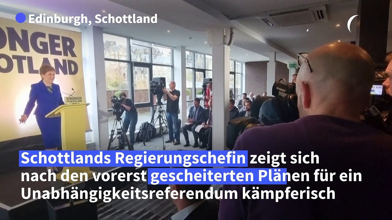 Schottische Regierungschefin kämpferisch - Gericht in London lehnt neues Referendum ab