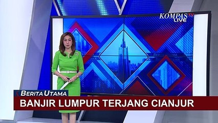 Banjir Lumpur Terjang Pemukiman Warga di Desa Cibeureum Cianjur