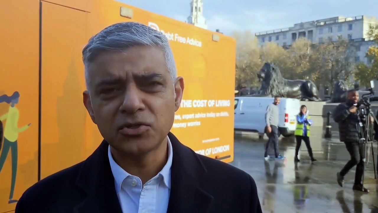Sadiq Khan on RMT strikes over Christmas - video Dailymotion