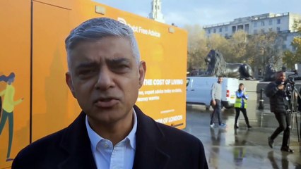 Sadiq Khan on RMT strikes over Christmas