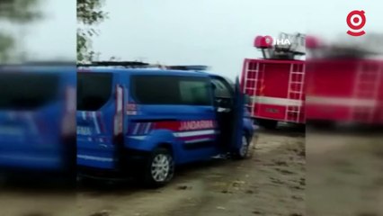 Manisa’da doğal gaz boru hattına yıldırım düştü