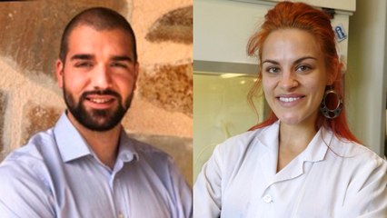 El momento en el que la ESA anuncia los nombres de Pablo Álvarez y Sara García