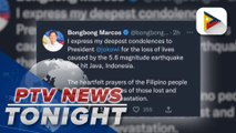 Pres. Ferdinand R. Marcos Jr. extends condolences to families of those who perished in 5.6 magnitude